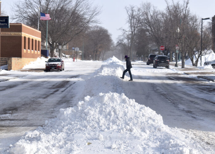Blizzard stranded cars, stunted businesses and services
